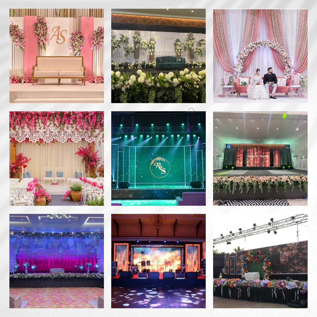 Colorful Modern Paris Photo Collage Instagram Post